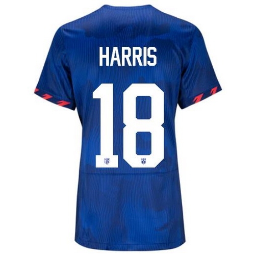 USA Ashlyn Harris 2023 Away Women's Stadium Soccer Jersey