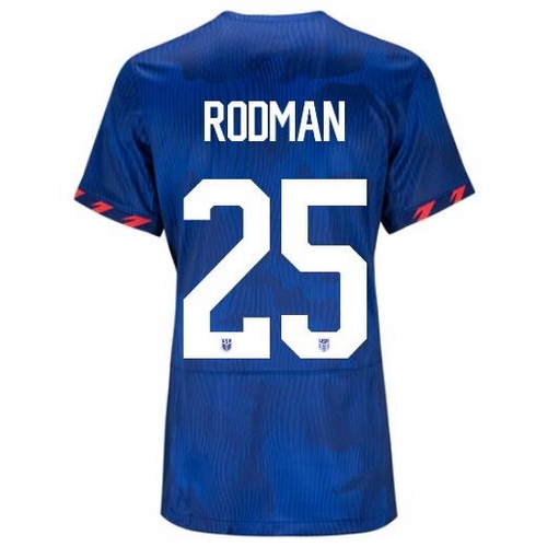 USA Trinity Rodman 2023 Away Women's Stadium Soccer Jersey