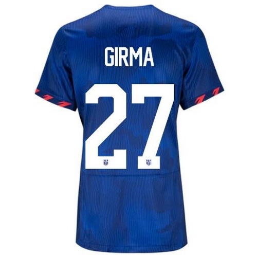 USA Naomi Girma 2023 Away Women's Stadium Soccer Jersey
