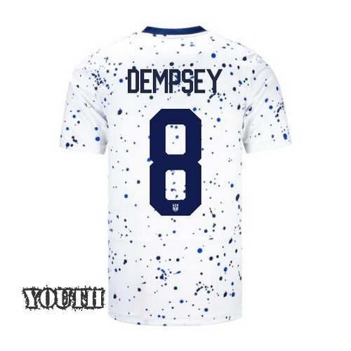 USA Clint Dempsey 2023 Home Youth Stadium Soccer Jersey