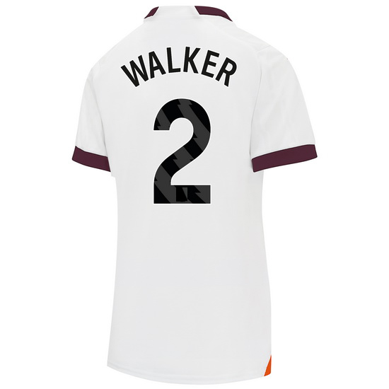 2023/2024 Kyle Walker Away #2 Women's Soccer Jersey