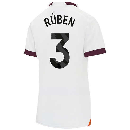 2023/2024 Ruben Dias Away #3 Women's Soccer Jersey