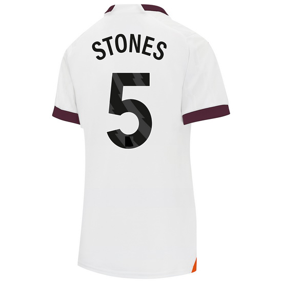 2023/2024 John Stones Away #5 Women's Soccer Jersey