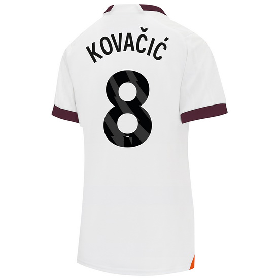 2023/2024 Mateo Kovacic Away #8 Women's Soccer Jersey