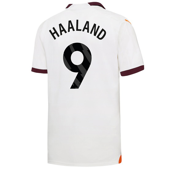2023/2024 Erling Haaland Away #9 Men's Soccer Jersey