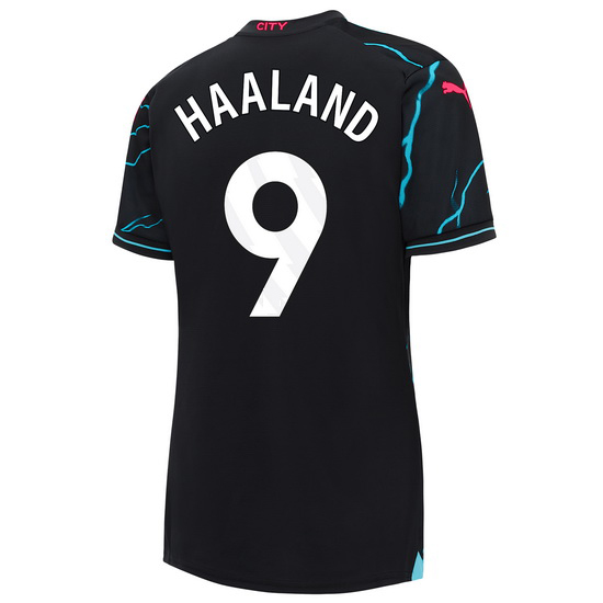 2023/2024 Erling Haaland Third #9 Women's Soccer Jersey