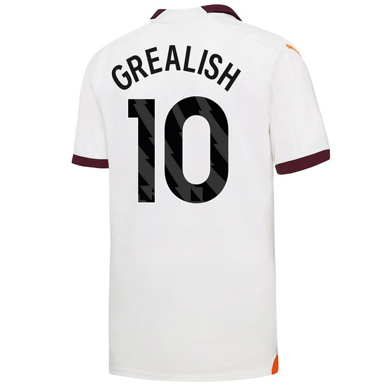 2023/2024 Jack Grealish Away #10 Men's Soccer Jersey