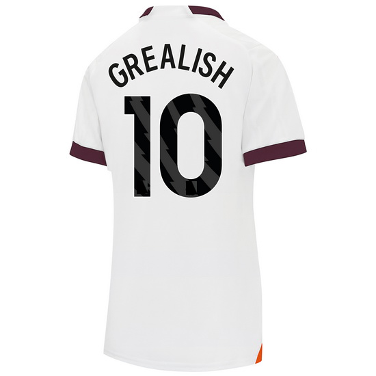 2023/2024 Jack Grealish Away #10 Women's Soccer Jersey