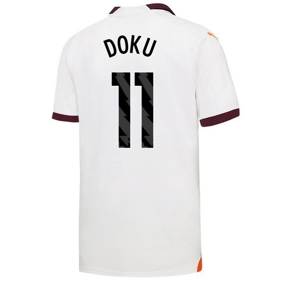 2023/2024 Jeremy Doku Away #11 Men's Soccer Jersey