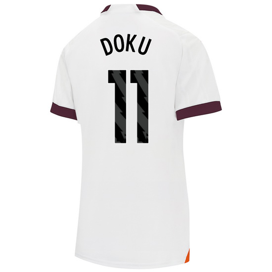 2023/2024 Jeremy Doku Away #11 Women's Soccer Jersey