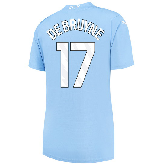 2023/2024 Kevin De Bruyne Home #17 Women's Soccer Jersey