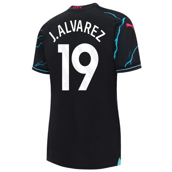 2023/2024 Julian Alvarez Third #19 Women's Soccer Jersey