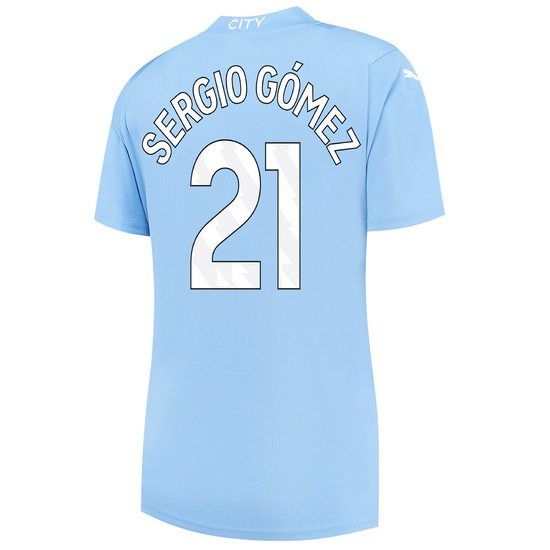 2023/2024 Sergio Gomez Home #21 Women's Soccer Jersey