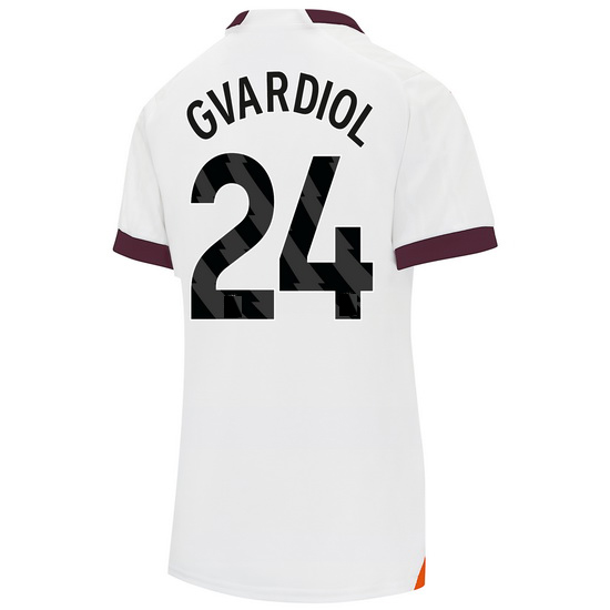 2023/2024 Josko Gvardiol Away #24 Women's Soccer Jersey