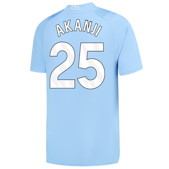 2023/2024 Manuel Akanji Home #25 Men's Soccer Jersey