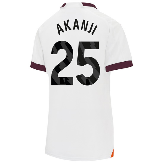 2023/2024 Manuel Akanji Away #25 Women's Soccer Jersey