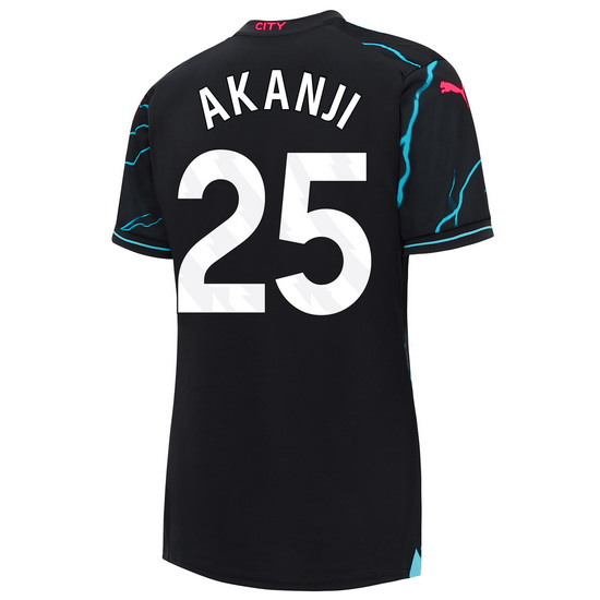 2023/2024 Manuel Akanji Third #25 Women's Soccer Jersey