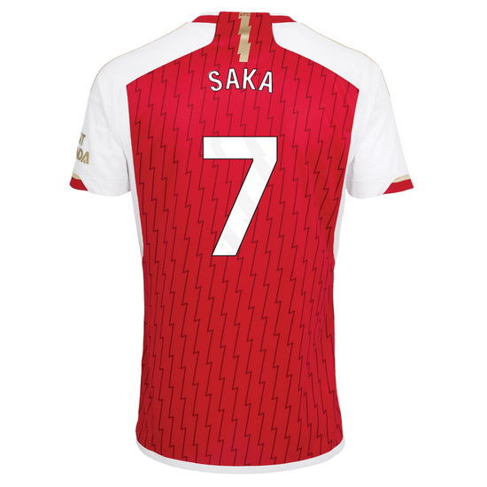 2023/2024 Bukayo Saka Home #7 Men's Soccer Jersey