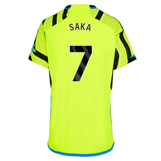 2023/2024 Bukayo Saka Away #7 Women's Soccer Jersey