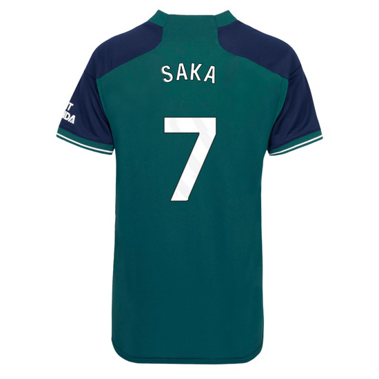 2023/2024 Bukayo Saka Third #7 Women's Soccer Jersey