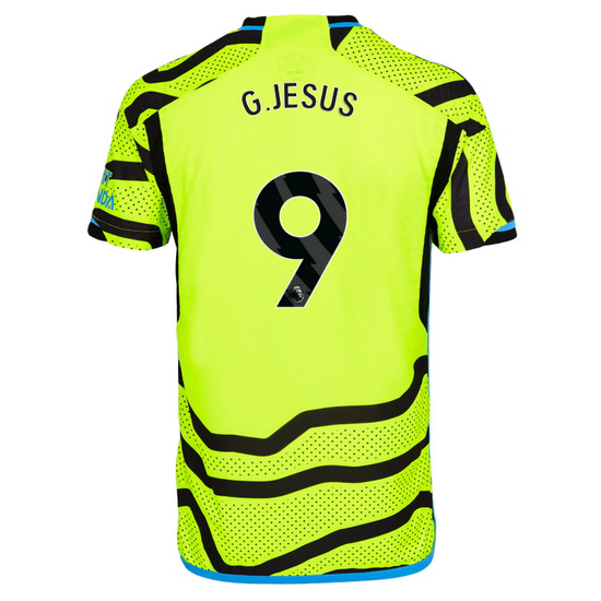 2023/2024 Gabriel Jesus Away #9 Men's Soccer Jersey