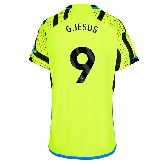 2023/2024 Gabriel Jesus Away #9 Women's Soccer Jersey