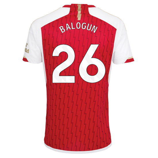 2023/2024 Folarin Balogun Home #26 Men's Soccer Jersey