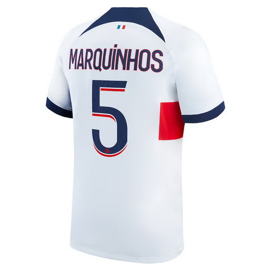 2023/2024 Marquinhos Away #5 Men's Soccer Jersey