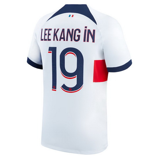 2023/2024 Kang-in Lee Away #19 Men's Soccer Jersey