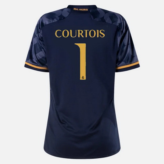 2023/2024 Thibaut Courtois Away #1 Women's Soccer Jersey