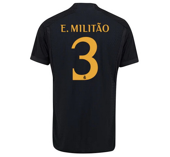 2023/2024 Eder Militao Third #3 Men's Soccer Jersey