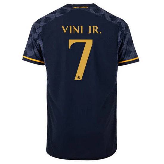 2023/2024 Vinicius Junior Away #7 Men's Soccer Jersey