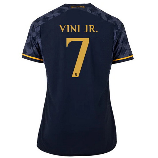 2023/2024 Vinicius Junior Away #7 Women's Soccer Jersey