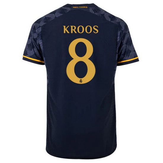 2023/2024 Toni Kroos Away #8 Men's Soccer Jersey