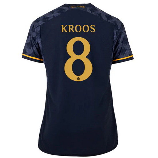 2023/2024 Toni Kroos Away #8 Women's Soccer Jersey
