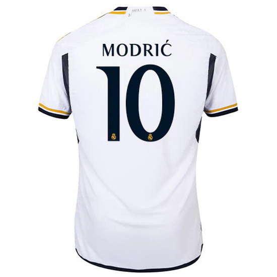 2023/2024 Luka Modric Home #10 Men's Soccer Jersey