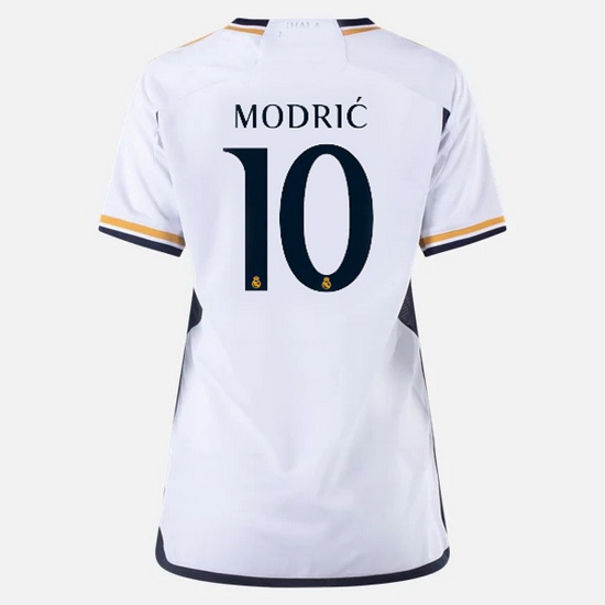 2023/2024 Luka Modric Home #10 Women's Soccer Jersey