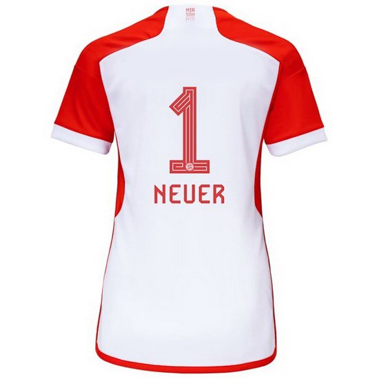 2023/2024 Manuel Neuer Home #1 Women's Soccer Jersey