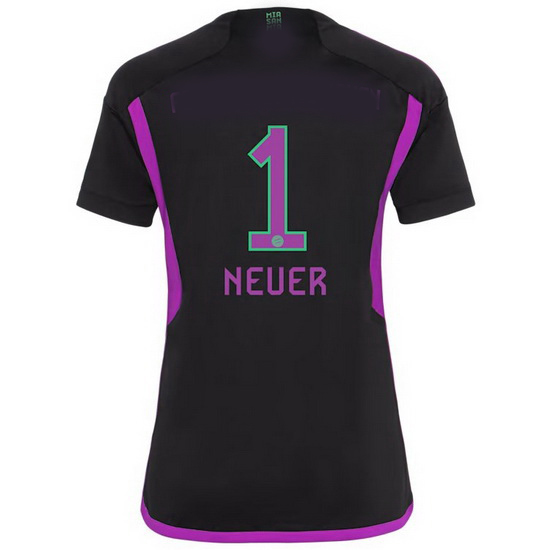 2023/2024 Manuel Neuer Away #1 Women's Soccer Jersey