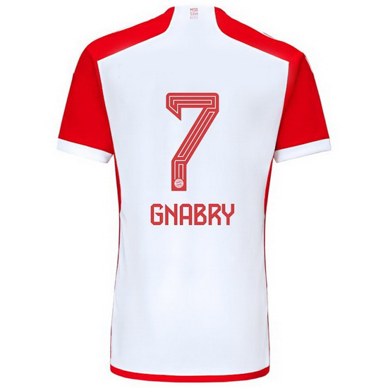 2023/2024 Serge Gnabry Home #7 Men's Soccer Jersey