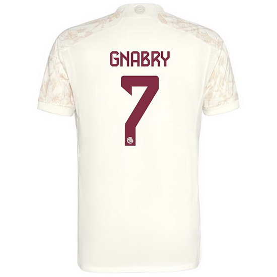 2023/2024 Serge Gnabry Third #7 Men's Soccer Jersey