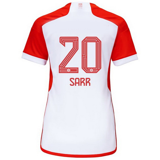 2023/2024 Bouna Sarr Home #20 Women's Soccer Jersey