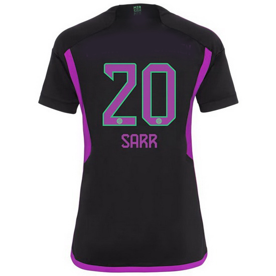 2023/2024 Bouna Sarr Away #20 Women's Soccer Jersey
