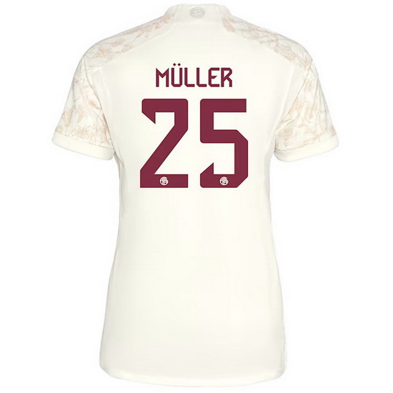 2023/2024 Thomas Muller Third #25 Women's Soccer Jersey