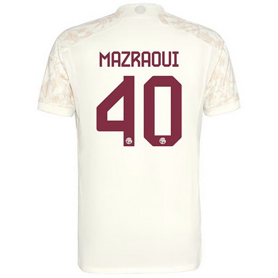 2023/2024 Noussair Mazraoui Third #40 Men's Soccer Jersey