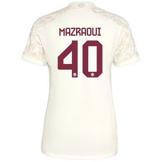 2023/2024 Noussair Mazraoui Third #40 Women's Soccer Jersey