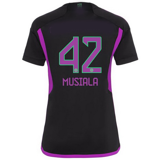 2023/2024 Jamal Musiala Away #42 Women's Soccer Jersey