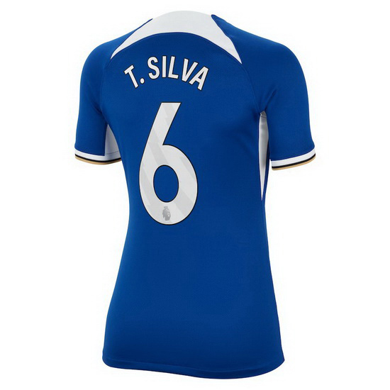 2023/2024 Thiago Silva Home #6 Women's Soccer Jersey