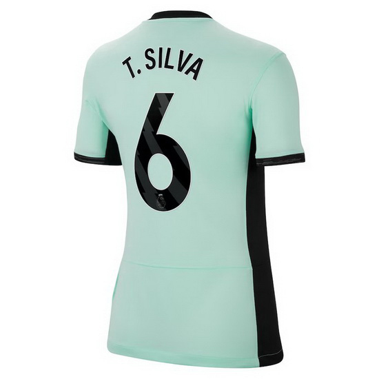 2023/2024 Thiago Silva Third #6 Women's Soccer Jersey