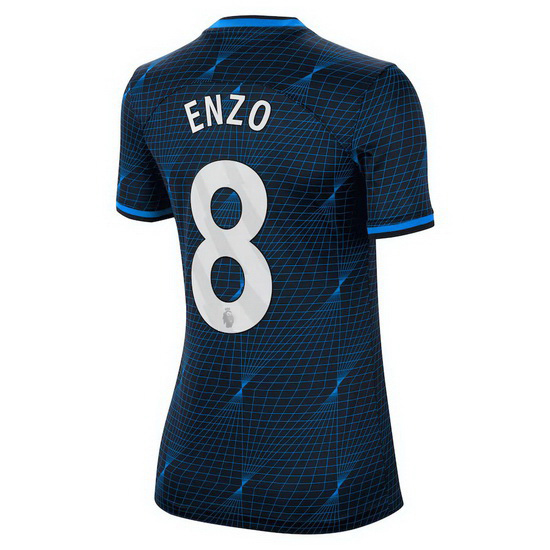 2023/2024 Enzo Fernandez Away #8 Women's Soccer Jersey